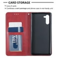 thumbnail image 4 of Galaxy Note 10 Case Wallet, Allytech Folio Flip Magnetic Slim Full Protective Shockproof Cards Slots Kickstand Wallet Cases Covers for Samsung Galaxy Note 10, Red, 4 of 6