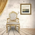thumbnail image 3 of Haynes, Smith 12x12 Gold Ornate Wood Framed with Double Matting Museum Art Print Titled - Lake Horizons 4, 3 of 4