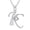 K, variant on Necklaces & Pendants Fashion Women Gift 26 English Letter Name Chain Pendant Necklaces Jewelry B