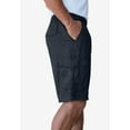 thumbnail image 3 of Boulder Creek By Kingsize Men's Big & Tall  Renegade 9" Full Elastic Waist Cargo Shorts, 3 of 5