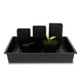 thumbnail image 1 of RooTrimmer Macetas cuadradas para vivero de 4" 60 piezas con 5 bandejas, 1 of 6