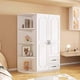 thumbnail image 3 of Modern Bedroom Wardrobe Nordic Cube Clothing Organizer Korean Style Wooden Wardrobe Minimalist Summer Ropero Trendy Furniture My Lux Decor Round, 3 of 30