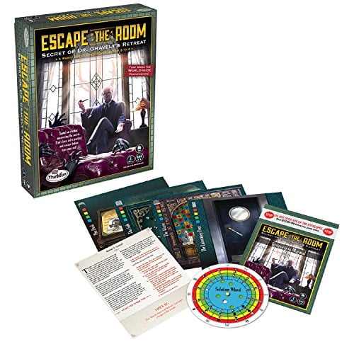 ThinkFun Escape the Room - Secret of Dr. Gravely's Retreat Immersive Game