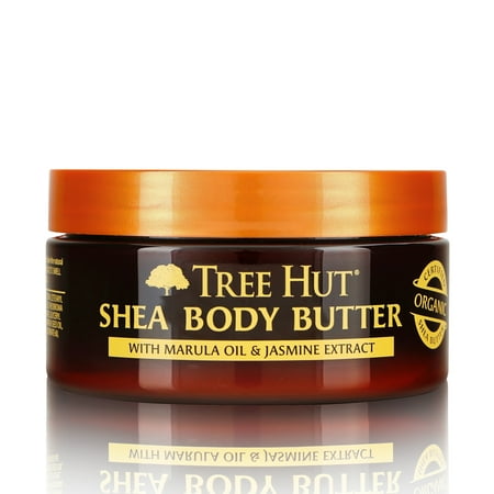 Tree Hut 24 Moisturizing Shea Body Butter, Marula Oil & Jasmine,