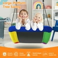 thumbnail image 6 of Gymax 700lb Giant 60'' Platform Tree Swing for Kids and Adults Multi-Color, 6 of 10