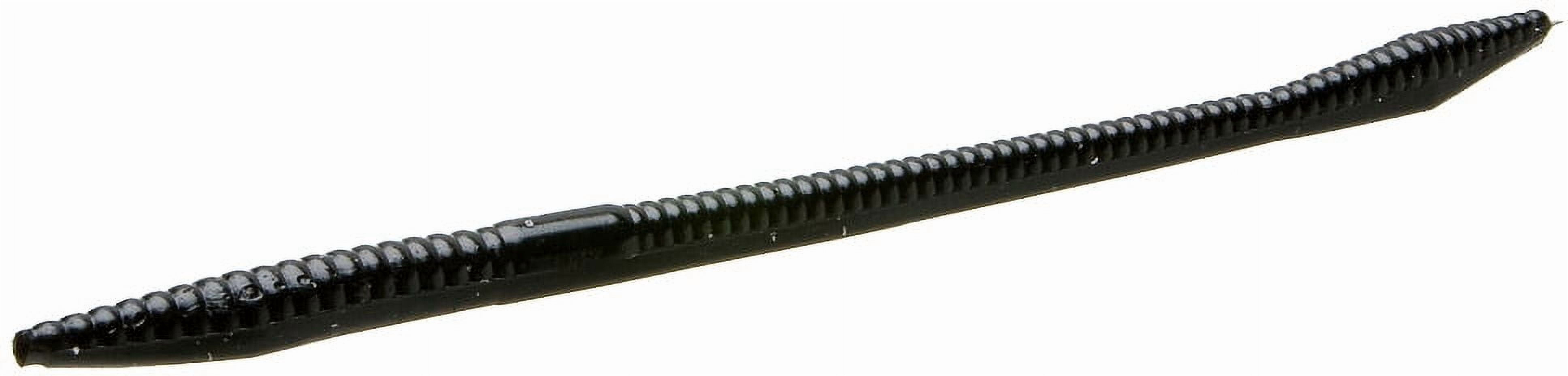 (2 pack) Zoom Trick Worm 6.5'' Black 20pk
