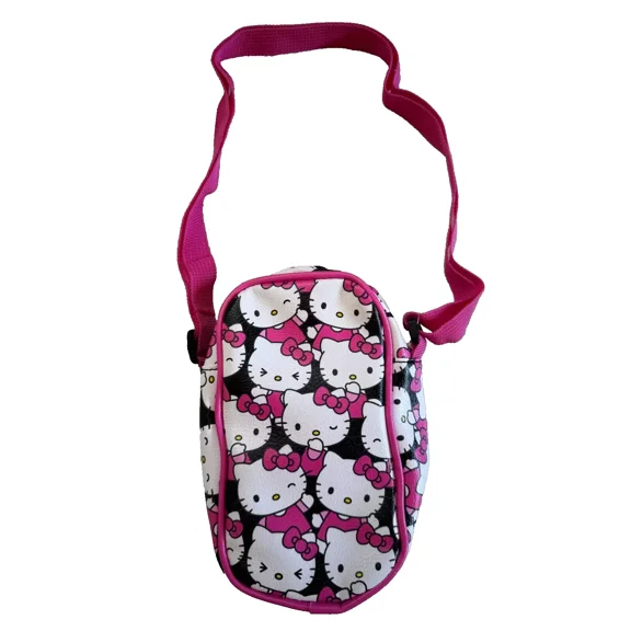 SANRIO Hello Kitty Black Crossbody Bag/Handbag/Pouch/Wallet