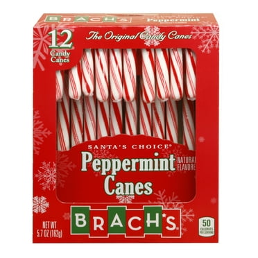Brach's Peppermint Candy Canes, 5.7 Oz (12 Count)