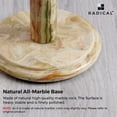 thumbnail image 3 of Radicaln Marble Green Paper Towel Dispenser Countertop for kichen 12.5inc Wrapping Paper Towel Stand, 3 of 6