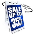 thumbnail image 2 of Sale Up To 35 Percent Off (24" X 36") Standard A-Frame Signicade, Includes Decal Applied To Stand, 2 of 4