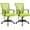 Cyan, variant on AOEIUY Office Chair Ergonomic Computer Desk Mesh Chair Mid Back Swivel Lumbar Support with Armrest (1, Violet)