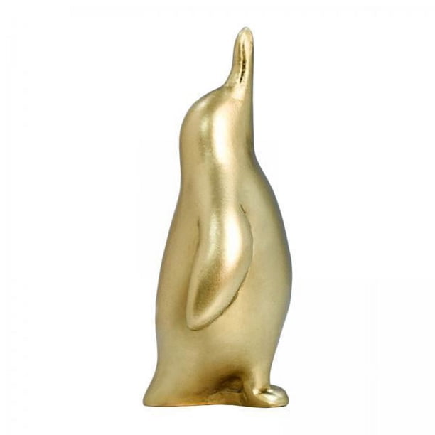 Figura de Pingüino Decorativa en Resina para Estantería de Oficina 6 piezas