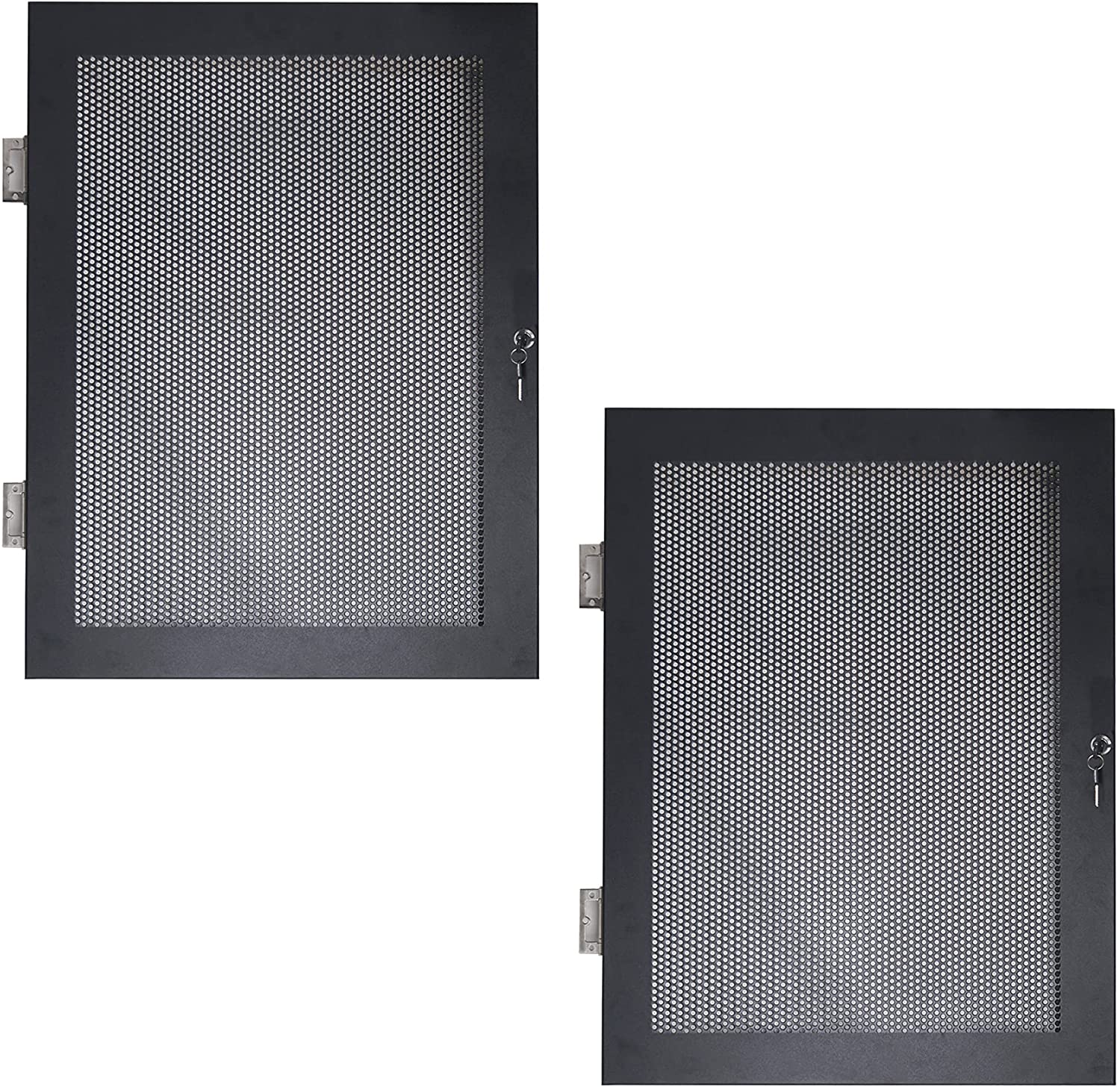 Sound Town Server Rack Doors, for STRKM16U Server Rack (STRKDS16U