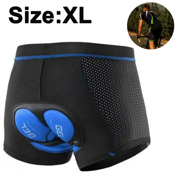 1 Pcs Cycling Underwear Men Padded Gel Bicycle Shorts With Padding Bike  Liner Shorts Undershorts Anti-Slip 