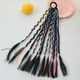 thumbnail image 1 of Zhuge Extensiones de cabello trenzado para postizos trenzados con bandas de goma Extensiones de cola de caballo trenzada larga Lazos para accesorios para el cabello de cosplay - B04, 1 of 5