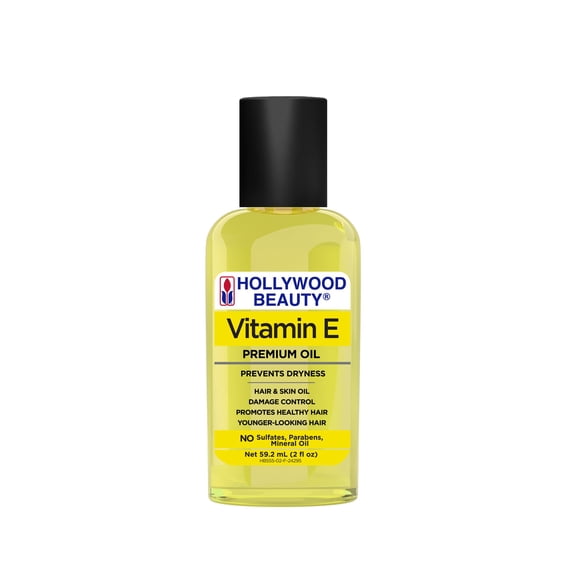 Hollywood Beauty Vitamin E Oil Hair & Skin Treatment, 2 oz