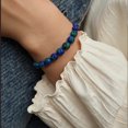 thumbnail image 2 of Guardurnaity de piedra natural hecha a mano con cuentas únicas para la buena suerte y la energía positiva. Pulseras de cuentas únicas. Ropa, zapatos y accesorios Miscelánea, 2 of 6