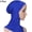 Blue, variant on HEVIRGO Soft Solid Color Women Full Cover Scarf Cap Underscarf Neck Head Bonnet Hat Modal