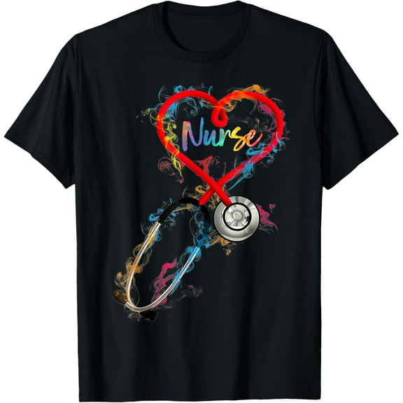 Watercol Nurse Life Nursing Nurse Week 2025 T-Shirt