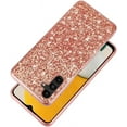 thumbnail image 5 of Case for Galaxy A14 5G,Galaxy A14 5G Case,Glitter Sparkly Luxury Light Slim Shockproof Protective Bling Diamond Girls for Women Phone Case for Samsung Galaxy A14 5G (Gold), 5 of 7