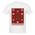 thumbnail image 4 of Bingfone Merry Christmas Men'S Loose Fit Short-Sleeve Pocket T-Shirt, 4 of 7