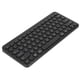 thumbnail image 5 of Teclado inalámbrico de 78 teclas redondas, delgado, compacto, retro, silencioso, con Bluetooth, para el hogar, la oficina y los viajes, color negro, 5 of 14
