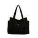 thumbnail image 2 of Xihbxyly Bolso Tote de Gran Capacidad para Mujer, Diseño de Lona Multibolsillos, Moderno Bolso de Hombro con Borlas, Ideal para Ir de Compras, Viajar, Trabajar, Un Regalo Elegante para Ella, 39 X 27, 2 of 6