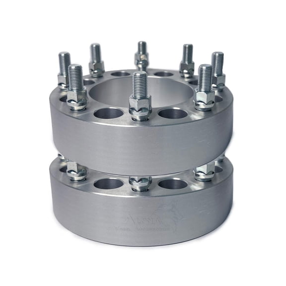2 Wheel Adapters 8x6.5 to 8x170 Use Ford 8x170 Wheels On 8x6.5 Trucks 2" Thick