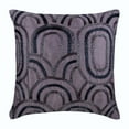 thumbnail image 1 of Custom Pillow Case, Purple Pillow Shams, Lattice Trellis Pattern Beaded Pillow Shams, 24x24 inch (60x60 cm) Pillow Shams, Square Silk Pillow Sham Modern Geometric - Purple Capsules, 1 of 3