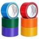 thumbnail image 1 of Cinta adhesiva Holifeos, 6 rollos de colores, 5 cm x 14 m, impermeable, 1 of 7