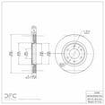 thumbnail image 2 of Front Dynamic Friction Company Disc Brake Rotor 600-67098 (1) For 2007-2010 INFINITI QX56, 2007-2015 Nissan Armada, 2007-2022 Nissan Titan, 2 of 2