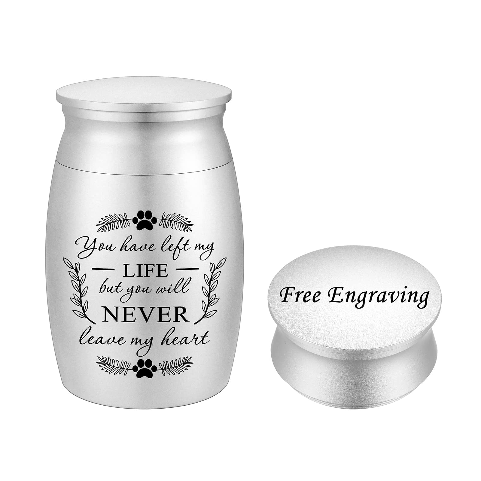 3 Inches Small Keepsake Cremation Urn for Human / Pet Ashes Mini Cremation Urns Memorial Ashes Urn Mini Urn Stainless Steel Ashes Holder Small Ash Urn for Ashes