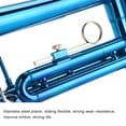 thumbnail image 4 of Brass Trumpet, Not Easy To Rust Removable Horn Mouth Trumpet, For Instrument Lovers Christmas Gifts Performance Practice, 4 of 8