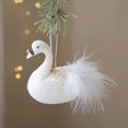 thumbnail image 5 of Festival Animal Shaped Plastic Hanging Decorations For Christmas Tree Window Porch Indoor Outdoor Decoration White, 5 of 5