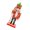 Red, variant on WINDLAND Soldier Figure Wood Soldier Doll Essential Nut Opening Tool 20cm/7.87in