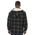 thumbnail image 5 of Gioberti Mens Sherpa Lined Flannel Jacket with Removable Hood, 5 of 5