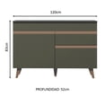 thumbnail image 2 of Mueble de Cocina Madesa Reims 2 Puertas y 1 Cajón Negro, 2 of 10