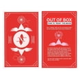 thumbnail image 1 of Out Of Box Magic Spy Playing Cards Pack Of 1 For Adults - Red Colour - Secret Trick Password For Every Card Best For Flash Game, Teen Patti, Rummy, Paplu, Magic Shows_wr | Playing Cards, 1 of 5