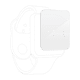 thumbnail image 5 of Mica para Apple Watch Series 7 de 45 mm Zagg blanco, 5 of 9