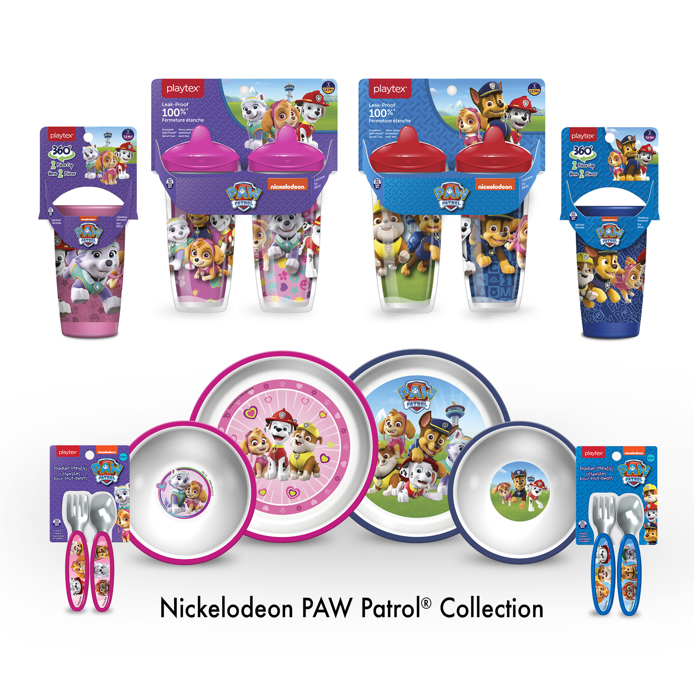 Playtex Sipsters Stage 2 Paw Patrol Spoutless Sippy Cup, 10oz photo 2