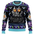 thumbnail image 4 of Sudadera y top 3D Otoño Patrón sin costuras de Majoras Mask Leyenda de Zelda Suéter feo de Navidad Regalo Jersey de Papá Noel para hombre, 4 of 5