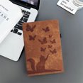 thumbnail image 6 of Allytech Flip Wallet Case for iPad Pro 13 Inch M4 (2024), Auto Sleep/Wake, Pencil Holder & Card Slots, Lovely Pattern PU Leather Shockproof Slim Fit Kickstand Case - Brown, 6 of 8
