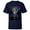Navy, variant on Disney Iwájú Animated Series Tola and Kole Cityscape Disney+- Short Sleeve T-Shirt for Kids - Customized-Black