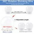 thumbnail image 4 of Radiant Beauty, Hollywood-Style Led Vanity Mirror Lights With Adjustable Brightness, Energy-Saving Features, And Dimmable Bulbs, Elevate Your Makeup Game In Your Dream Dressing Room Or Bathroom, 4 of 6