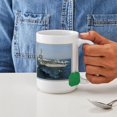 thumbnail image 4 of CafePress - USS Kitty Hawk Large Mug - 15 oz Ceramic Large White Nolvety Mug, 4 of 6