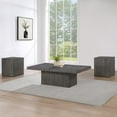 thumbnail image 3 of Steve Silver Colson Modern Rectangle Coffee Table with Heavy Distressing, Charcoal, 3 of 5