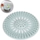 thumbnail image 1 of Recogedor de pelos para desagües de cocina integrados sin juntas, desagüe de suelo antiobstrucciones, diseñado para durar, fácil de instalar y quitar, azul (5,12" x 5,12" x 0,48"), 1 of 5