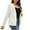 White, variant on Fjofpr Cardigan Sweaters for Women Trendy Cardigan Sweaters for Women Lightweight Women's Solid Color Long Sleeved Knitted Cardigan Knitted Jacket