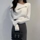 thumbnail image 5 of Autumn Winter Top Female Slim Polyester Korean Reviews Clothes Many Cheap Sale Harajuku Fashion Goth Women's Long Sleeve T-shirt, 5 of 5
