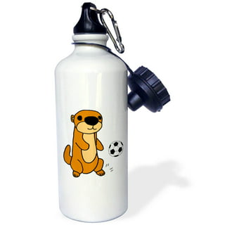 Football Helmet Watter Bottle, Personalized Sports Bottle with Straw, –  Stamp Out